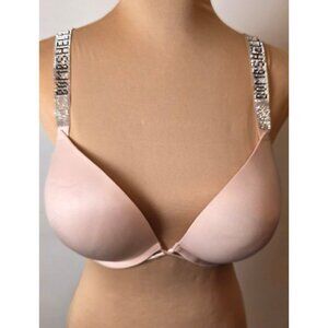 Victoria's Secret Bombshell Push-Up Bra. Burgundy. size 36D